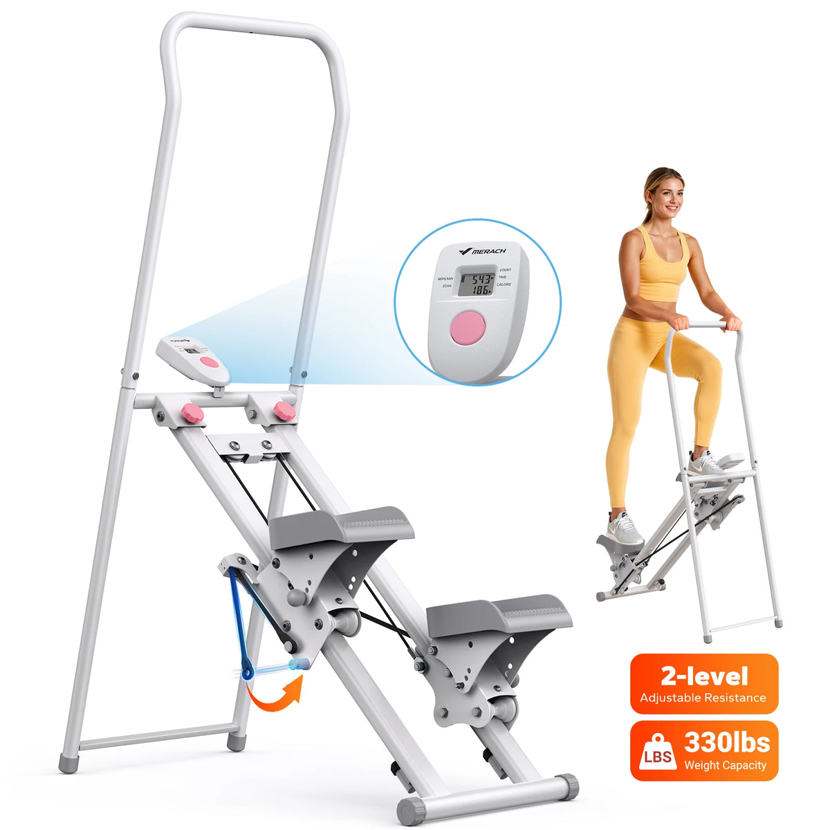 Elite Folding Full-Body Vertical Climber