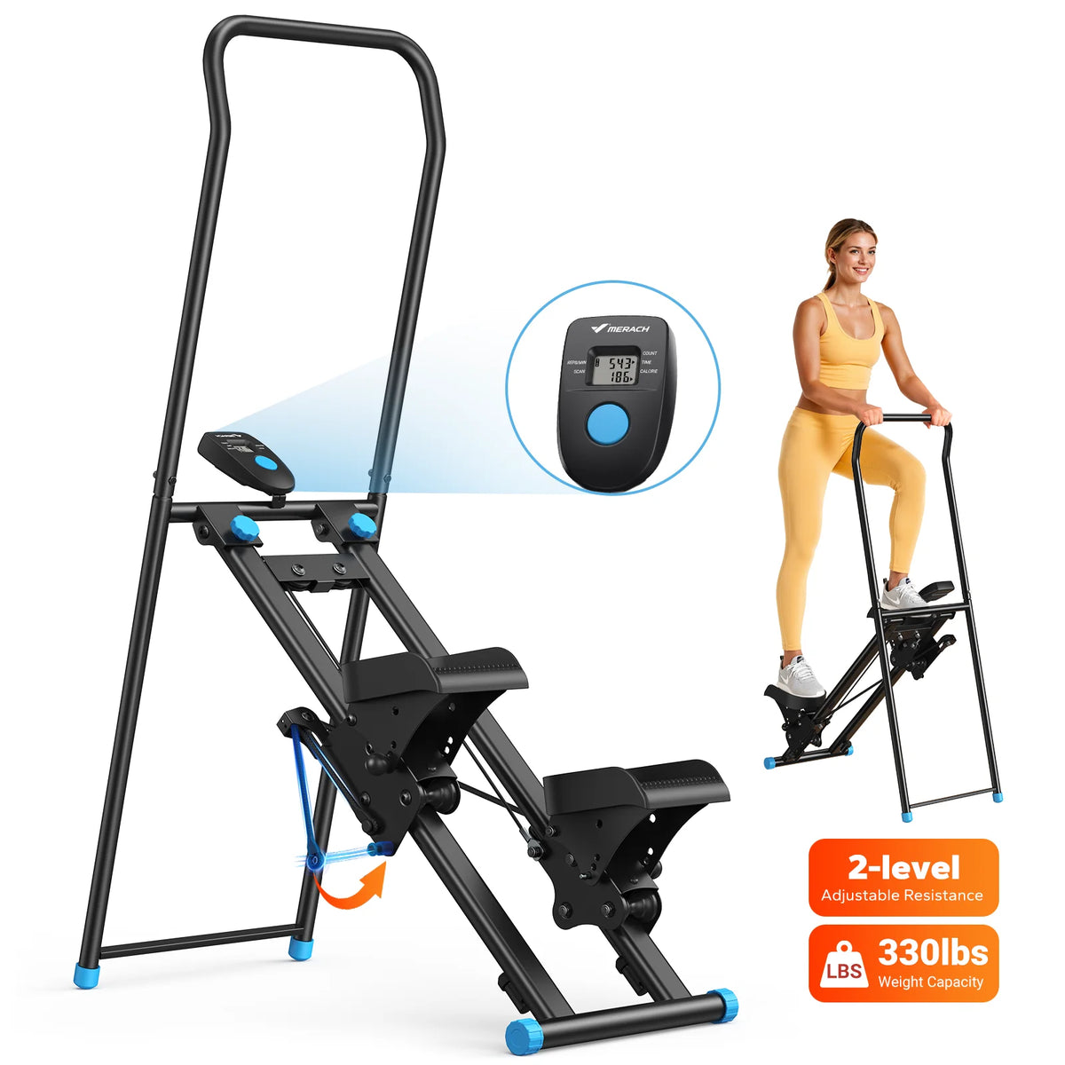 Elite Folding Full-Body Vertical Climber
